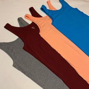 4 Pack of Merona and Mossimo Tanks
